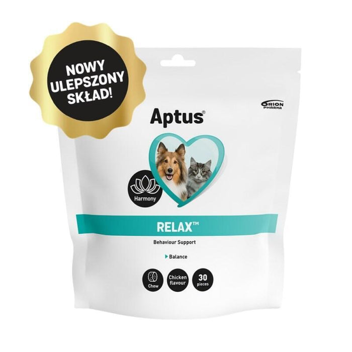 Aptus Relax Stress - Suplementos Para Perros Y Gatos  30