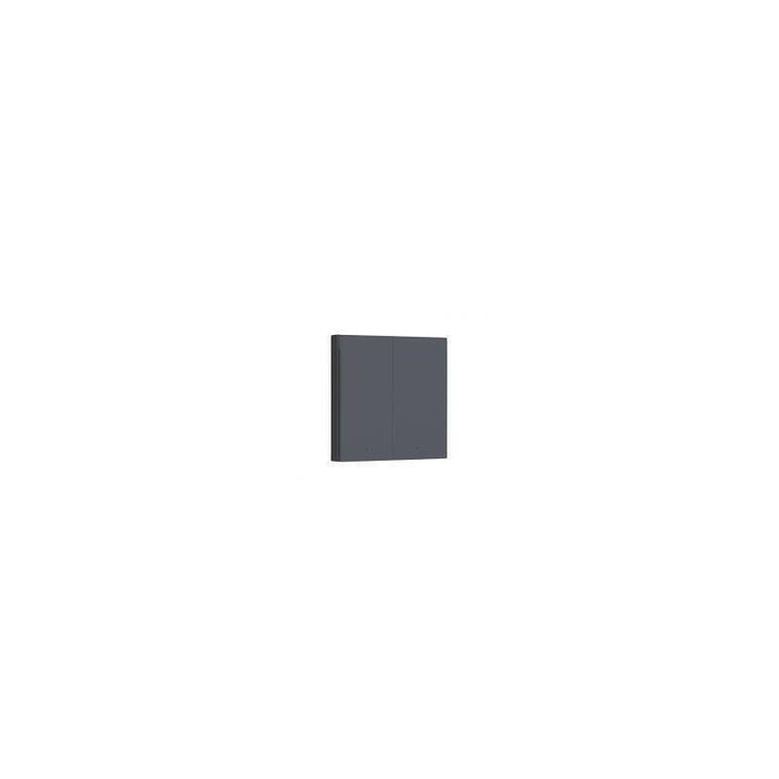 Aqara Smart Wall Switch H1 Eu (No Neutral, Double Rocker) -Grey Interruptor De Luz