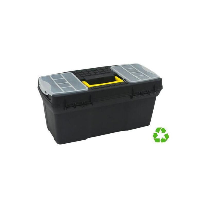 Archivo 2000 Caja De Herramientas Sostenible S Pequeña 190x390x180mm Pp Negro