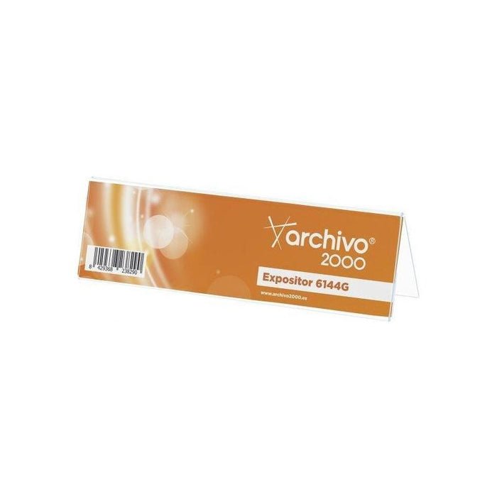 Archivo 2000 Portanombres Sobremesa Archivo 2000 "Premium" Espesor 3 Mm 50x210x60 Mm