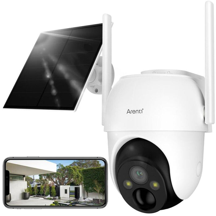 Arenti Wire-Free Outdoor Uhd Battery Camera + Solar Panel