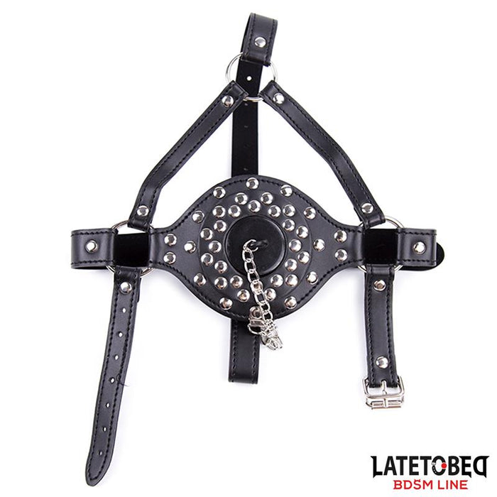 Arnés Facial Con Accesorio Desmontable Toilet Lid Ajustable
