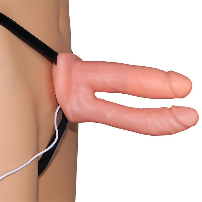 Arnés Pene Doble Hueco Con Vibración