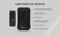 Arrancador De Coche 8000Mah Inteligente Hasta 5L Gasolina Y 3L Diesel