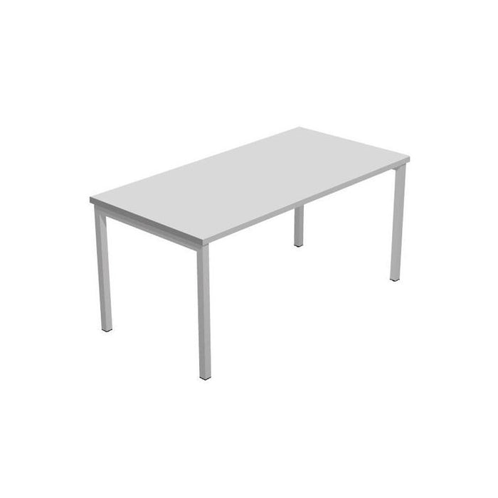 Artexport Mesa Escritorio Venere 160 Con 4 Patas De Metal 40x40mm Tablero 22mm Gris