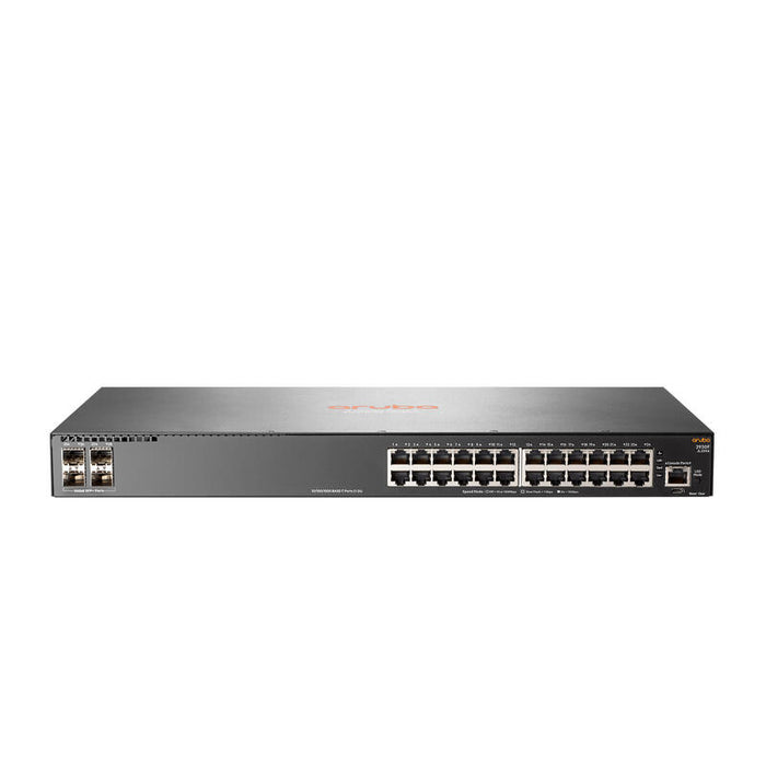 Aruba, A Hewlett Packard Enterprise Company Aruba 2930f 24g 4sfp Gestionado L3 Gigabit Ethernet [10/100/1000] 1u Gris