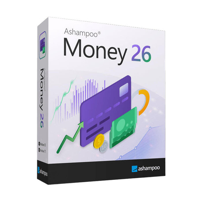 Ashampoo Money 26 (1 Pc - De Por Vida) Esd - Licencia Electrónica