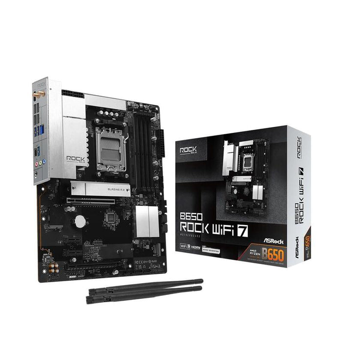 Asrock B650 Rock Wifi Amd Am5 90-Mxbuy0-A0uayz Retail