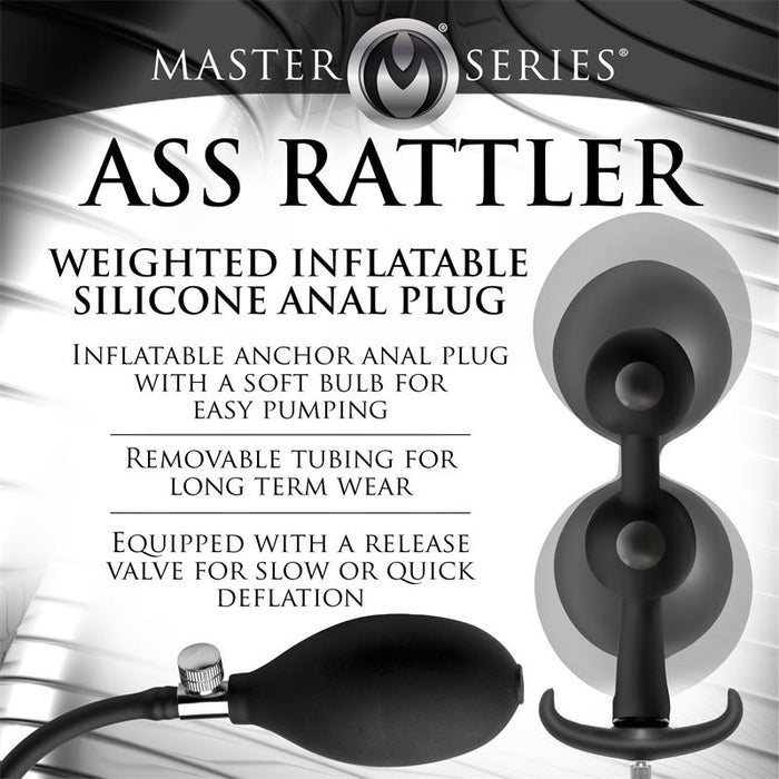 Ass Rattler Bolas Anales Con Inflado Y Peso