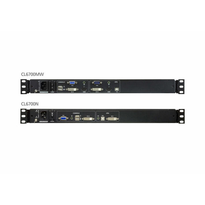 Aten Cl6700mw, Consola Usb Dvi 17.3" Widescreen Full Hd Lcd Con Soporte Para Periféricos Usb, Diseño Alemán