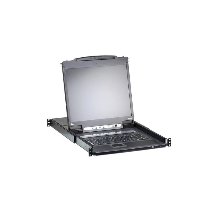 Aten Desktop Kvm 16-Port 17" Lcd Kvm Switch Over Ip (Usb - P Aten Cl5716im, Full Hd, 1920 X 1200 Pixeles, 1920 X 1200 Pixeles, Usb, Usb, Vga