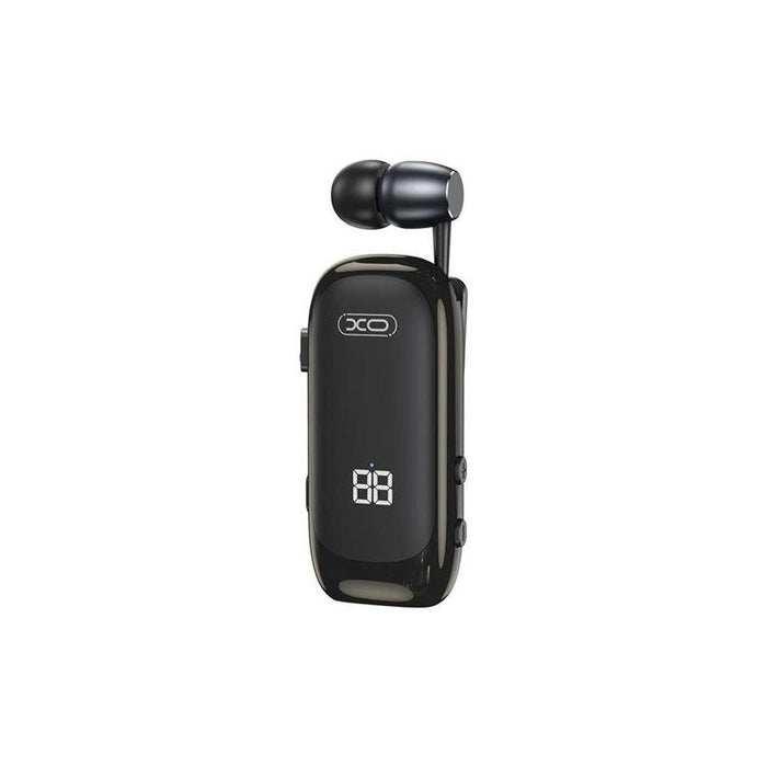 Xo Be51 Auricular Bluetooth 5.4 Con Microfono De Solapa - Cancelacion De Ruido Enc - Negro