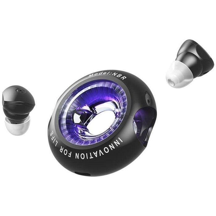 Auriculares Bluetooth Vention Nbrb0 Con Estuche De Carga Autonomía 20h Negros