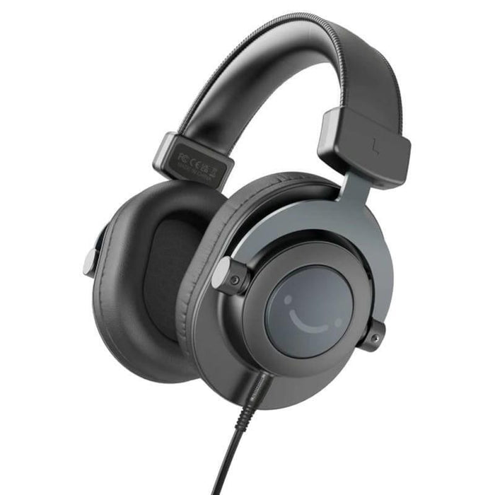 Auriculares Fifine H8 Streaming/Estudio Jack 3.5mm/Jack 6.35 Mm Negro Con Cable