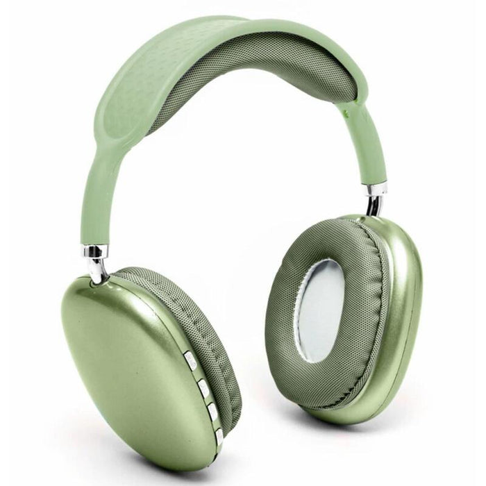 Auriculares Inalámbricos Bluetooth P9 Pro Max Con Cancelación De Ruido, Verde