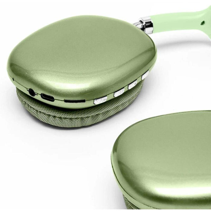 Auriculares Inalámbricos Bluetooth P9 Pro Max Con Cancelación De Ruido, Verde