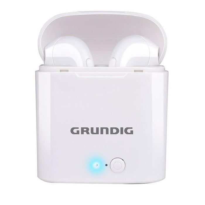 Auriculares Inalámbricos Earbuds Con Micro Bluetooth Con Estuche Blanco