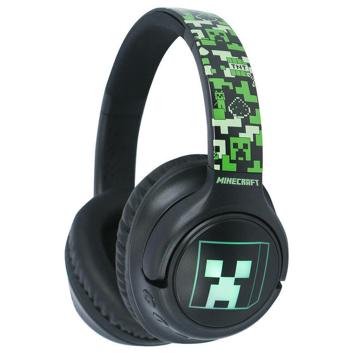 Auriculares Inalambricos Led Minecraft