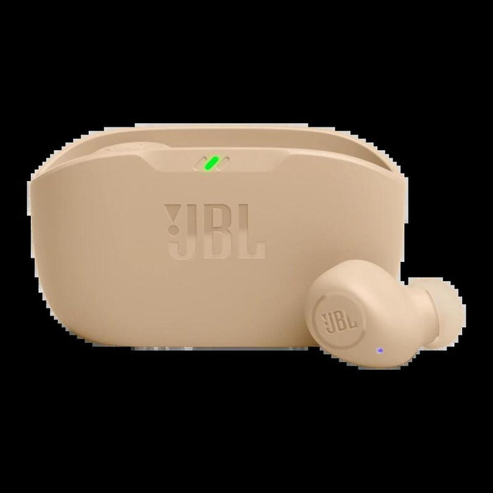 Auriculares  Jbl Bluetooth Wave Buds Usb-C Beige