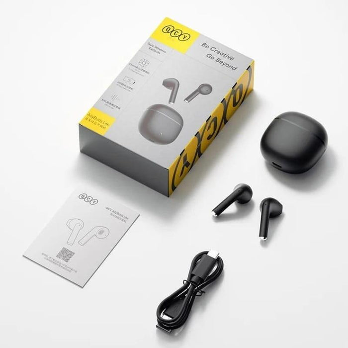 Auriculares  Qcy T29 Ailybuds Lite Tws Negro Bluetooth