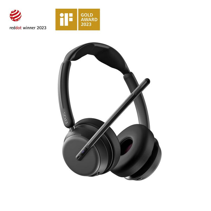 Auriculares  Sennheiser Epos Impact 1061t Anc On-Ear  Negro 1001171