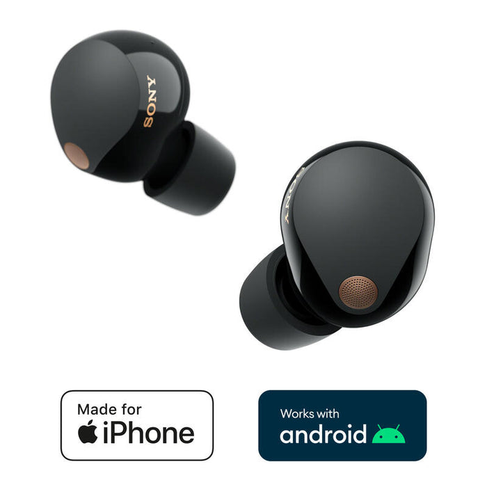 Auriculares  Sony Wf-1000xm5 Negro Con Cancelación De Ruido (Anc)  Bluetooth