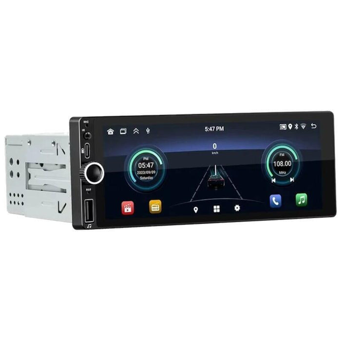 Autoradio 1 Din Swm D6021a 2gb/64gb Gps Carplay/Android Auto Negro