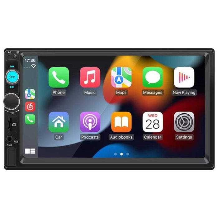 Autoradio 2 Din Swm F7010c 7 Pulgadas Bluetooth/Carplay Usb Negro
