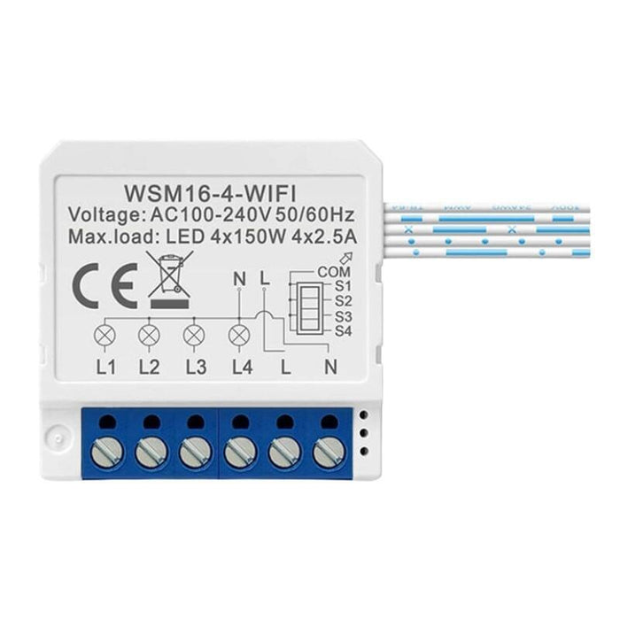 Avatto Wsm16-W4 Blanco - Switch Inteligente Wifi