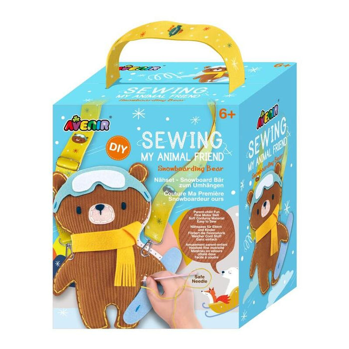 Avenir Animal Friend To  Sew - Teddy Bear