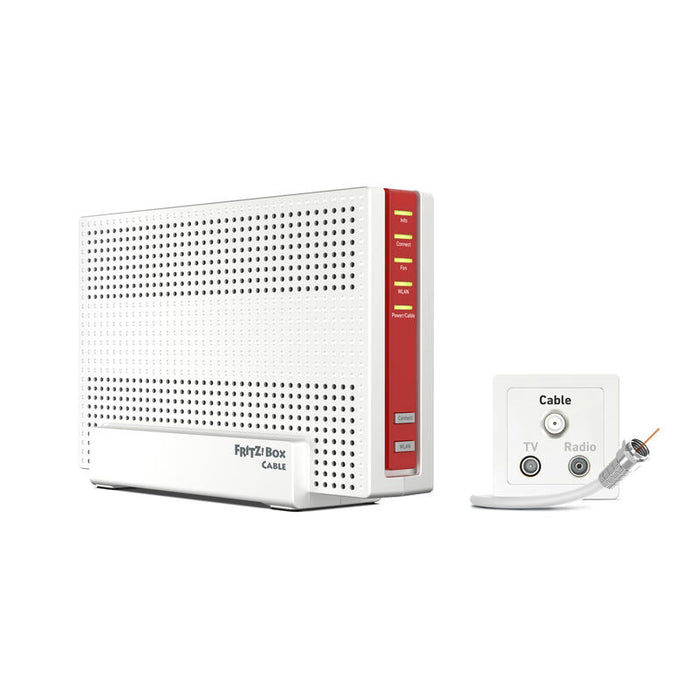 Avm Fritz! Box 6690 Ax  Cable 4x4 Wifi6,2xusb3.0,Glan