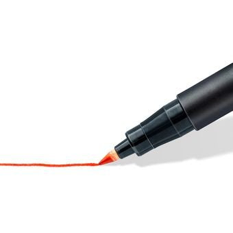 EAN 4007817310809 - Staedtler Lumocolor 318 WP4 marcador permanente Punta fina Negro, Azul, Verde, Rojo 4 pieza(s) imagen 4