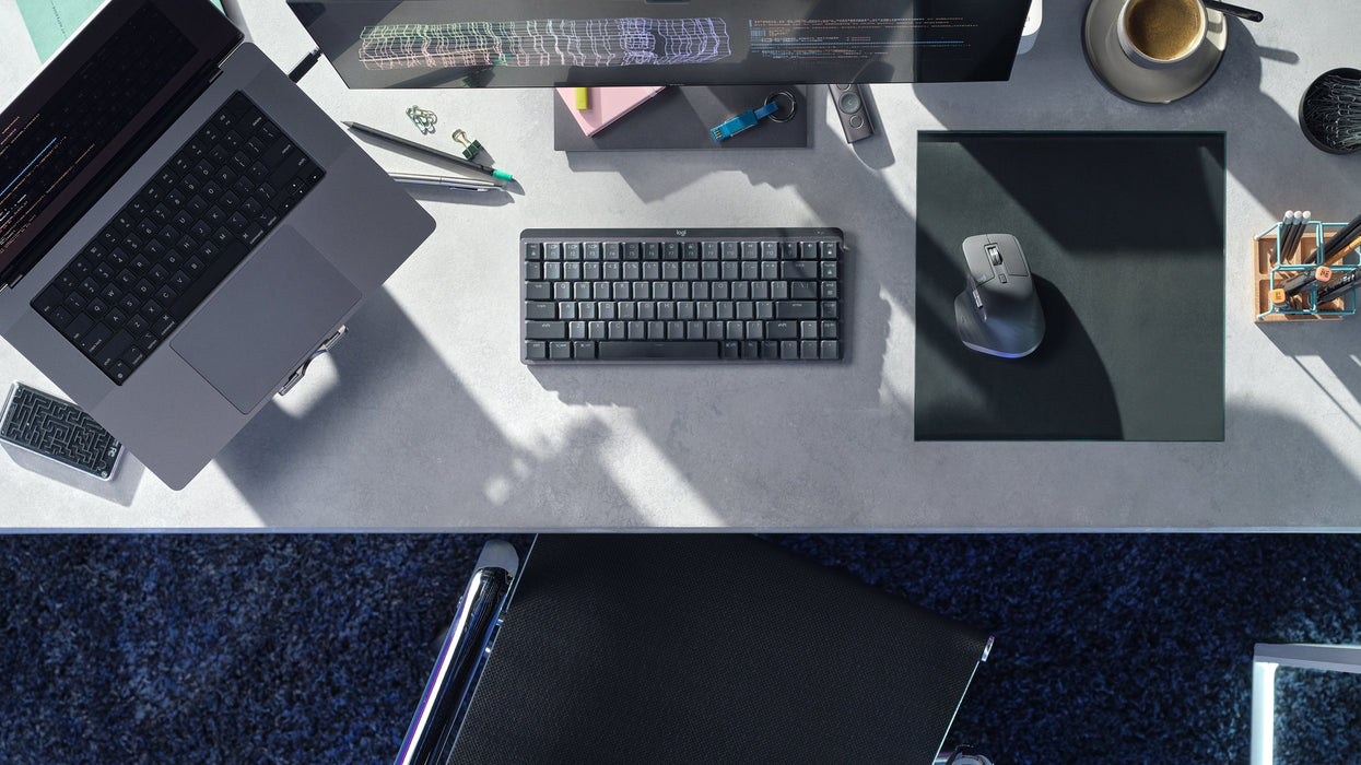 EAN 5099206103245 - Logitech 920-010782 teclado Oficina RF Wireless + Bluetooth QWERTY Internacional de EE.UU. Grafito imagen 6