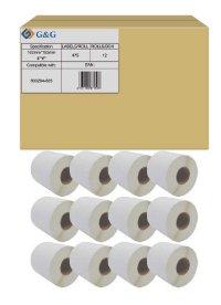 G&G Zebra 800294-605 12x475 Tt-Etiketten 102x152mm Perf.