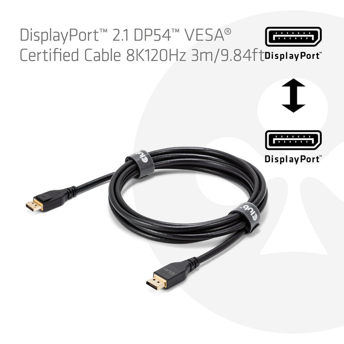 EAN 8719214473259 - CLUB3D CAC-1093 cable DisplayPort Negro imagen 2