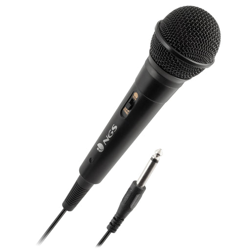 EAN 8435430611038 - NGS Singer Fire Negro Micrófono para karaoke imagen 1