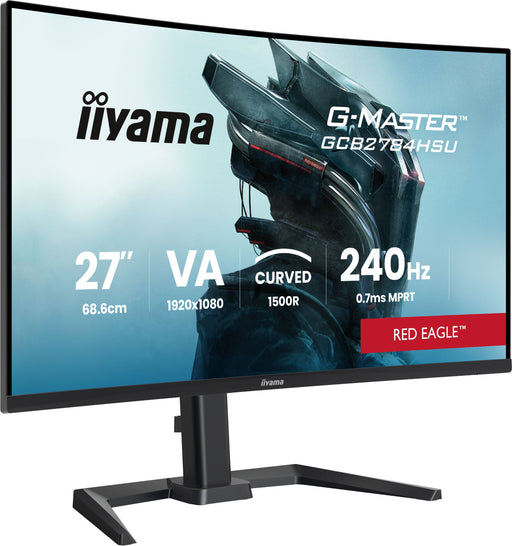 EAN 4948570127566 - iiyama G-MASTER GCB2784HSU-B1 27" 240Hz pantalla para PC 68,6 cm (27") 1920 x 1080 Pixeles Negro imagen 2