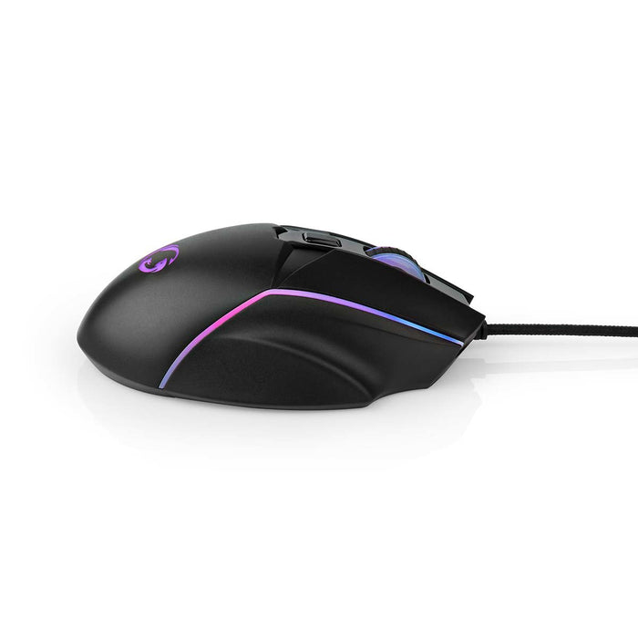 EAN 5412810411269 - Nedis GMWD510BK ratón Juego mano derecha USB tipo A Óptico 7200 DPI imagen 3