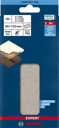 EAN 4059952568638 - Bosch M480 Pintura, Madera Hoja lijadora imagen 2