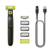 EAN 8720689013949 - Philips Norelco OneBlade QP2824/10 afeitadora Máquina de afeitar de láminas Recortadora Gris, Cal imagen 1