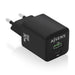 EAN 8435739901298 - AISENS ASCH-30W2P038-BK cargador de dispositivo móvil Universal Corriente alterna Carga rápida Interior imagen 1