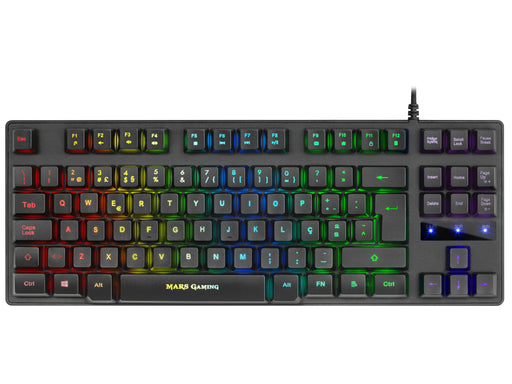 EAN 4718009158511 - Mars Gaming MKTKLPT teclado Juego USB QWERTY Negro imagen 1
