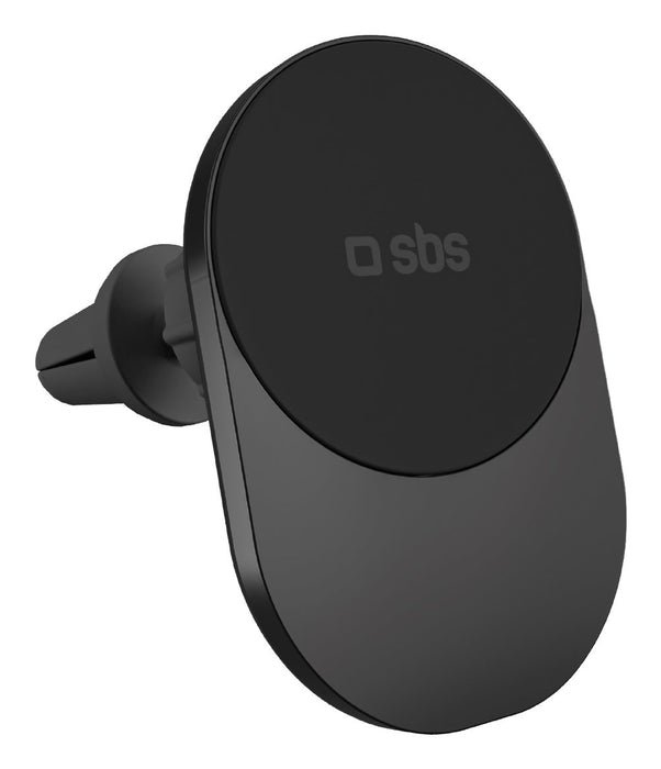 EAN 8018417487729 - SBS TESUPPVENTWIRQI215W cargador de dispositivo móvil Smartphone Negro USB Cargador inalámbrico Auto imagen 1
