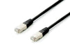 EAN 4015867228531 - Equip 645693 cable de red Negro 0,25 m Cat6a S/FTP (S-STP) imagen 2