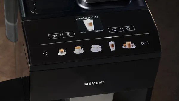 Cafetera Siemens Integral Tq515d09 Totalmente Automática Eq500, Múltiples Especialidades De Café, Espumador De Leche, Recipiente Para Leche Integrado, Función Principal Doble, Limpiador A Vapor