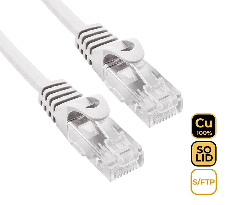 Cable De Red Rj45 S Ftp Phasak Phk 2051 Cat.6a 1.50m Gris