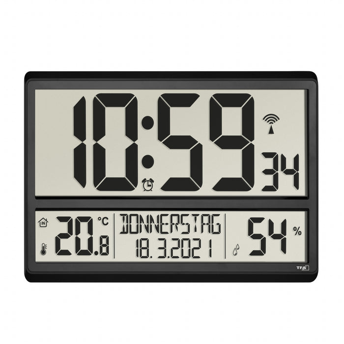 EAN 4009816036773 - TFA-Dostmann 60.010709 estación meteorológica digital Negro Batería imagen 2