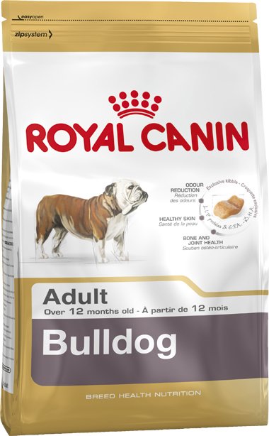 EAN 3182550719803 - Royal Canin Bulldog Adult 12 kg Adulto Aves, Arroz imagen 1