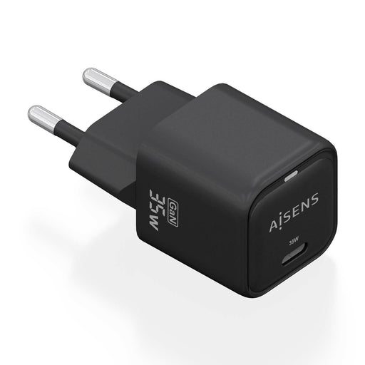 EAN 8435739900871 - AISENS ASCH-35W1P023-BK cargador de dispositivo móvil Universal Corriente alterna Carga rápida Interior imagen 1