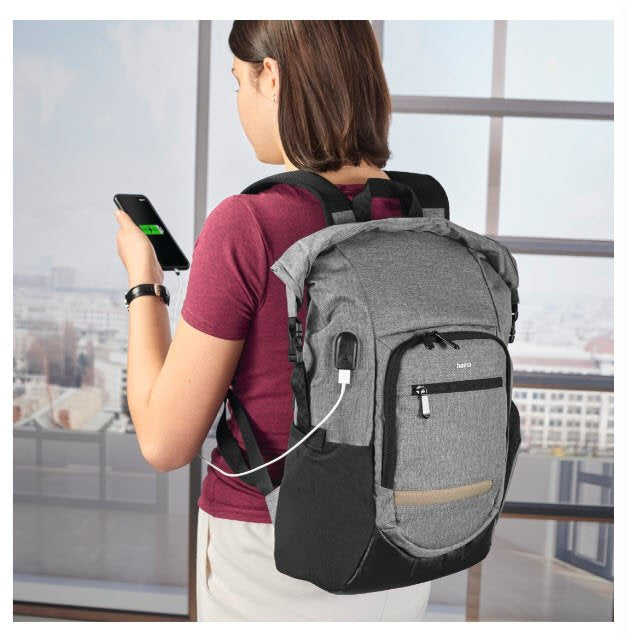 Laptop Backpack Hama     Terra 15.6 Gris